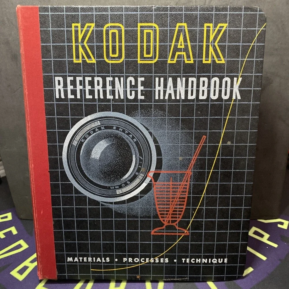 Vtg Kodak Reference Handbook Materials Processes & Technique Photography 1953